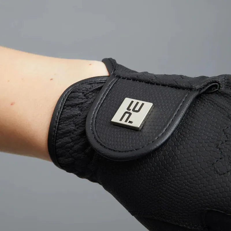 Premier Equine Metaro Ladies Riding Gloves - Black-2